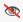 A line crossing out an eye icon